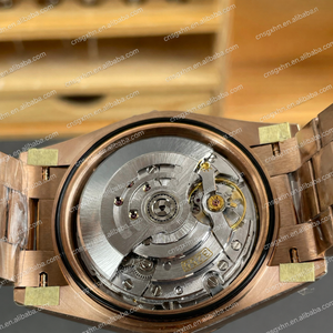 <b>Top</b> 40mm Men's Watch 182G Luxury 18k Gold Plated <b>Rose</b> Business High Quality 3255 Movement Mechanical J50 Equipped With a Practic - Product Image 1