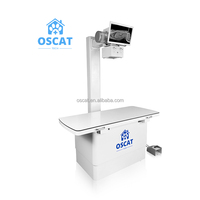 Système de radiographie haute fréquence OSCAT 100MA, équipement de diagnostic médical, appareil de radiographie mobile, prix avec DR