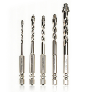 Jeu de forets excentriques résistants aux chocs à 4 dents en carbure de tungstène, multi-usages pour céramique, verre, <span class=keywords><strong>béton</strong></span>, marbre - Product Image 1
