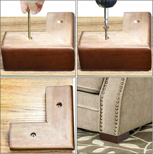 <span class=keywords><strong>Patas</strong></span> <span class=keywords><strong>de</strong></span> <span class=keywords><strong>Madera</strong></span> Maciza Personalizadas para Muebles, Elevadores <span class=keywords><strong>de</strong></span> Cama con Forma, <span class=keywords><strong>Patas</strong></span> para Sofá, Gabinete, Mesa, Pies para Sofá - Product Image 5