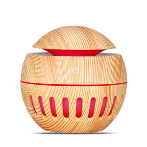 Creative New Humidifier USB Home Bedroom Desktop Atomizer <b>Wood</b> Design <b>Moisturizing</b> Night Light Less Than 0.5L Capacity - Product Image 3