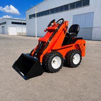 Euro5 EPA-konformer Kompaktlader mit Zuverlässigem Motor, Pumpe und Getriebe für Landwirtschaft und Kleine Bauarbeiten