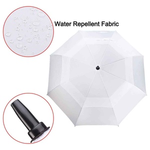 Parapluie de golf blanc double couche léger en fibre de verre, livraison gratuite, une pièce, anime, 30 pouces - Product Image 2
