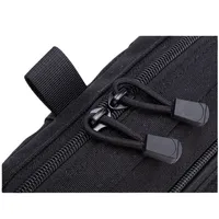 Pochette médicale tactique en nylon Molle, double fermeture éclair, sac de taille utilitaire, trousse de premiers soins pour la chasse, le camping, la randonnée