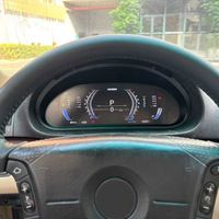 Compteur numérique de tableau de bord de voiture de 10,25 pouces, cockpit virtuel, compteur de vitesse, compteur automatique pour BMW Série 3 M3 E46 1999-2004