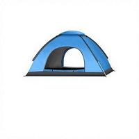 Tenda Camping Outdoor Terbaik dan Termurah untuk 1~4 Orang, Struktur Satu Kamar Tidur, Mudah Dipasang untuk Perkemahan Pop-up