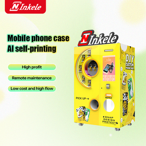 Inkele tùy chỉnh in ấn 3D thăng hoa điện thoại trường hợp bìa in ấn tự động tự dịch vụ điện thoại trường hợp in ấn Máy bán hàng tự động - Product Image 4