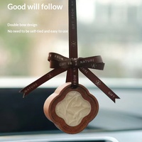 Diffuseur d'arômes de voiture en bois massif personnalisé OEM, parfum d'aromathérapie, diffuseur d'arômes à évaporation naturelle XINYANFOREVER XY025 pour