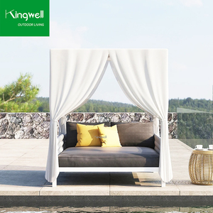 Mobilier moderne de style durable en aluminium pour la plage, le jardin et l'hôtel. - Product Image 4