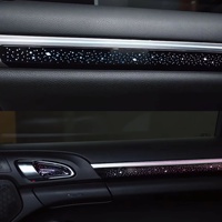 Kit d'éclairage d'ambiance pour voiture contrôlé par application, design étoilé en fibre optique, 64 couleurs, ciel étoilé dynamique pour Porsche Cayenne 2010-2017 SUV