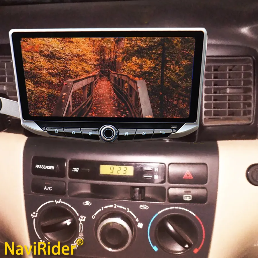 Radio mobil Stereo GPS Toyota Corolla, layar 10.88 inci Android 13, layar Qled untuk Toyota Corolla E130 E120 2000 2004, Carplay
