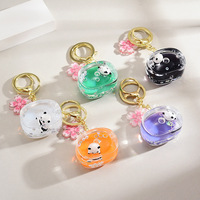 BSBH creativo aceite Panda llavero exquisito pareja coche llavero pequeño colgante regalo
