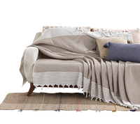 100% coton canapé couvre canapé jeter protecteur fabriqué en turquie haute qualité prêt stock lavable fauteuil