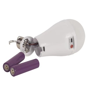 초고휘도 듀얼 USB-C 충전식 LED 전구 캠핑 라이트 IP65 야시장 가판대 조명 1600mAh 정전 비상등 - Product Image 5