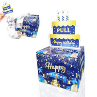 Tirelire d'anniversaire pour cadeau en espèces tirer la bande de cadeau en espèces tirer Happy Birthday Card DIY set-une façon amusante et aimante d'offrir des cas