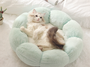 Soft and Fluffy Pet Bed with Soft Velvet for <strong>Warmth</strong>, Winter Relaxation, Deep Sleep, All Season Universal <strong>cat</strong> and Dog Bed - Product Image 2