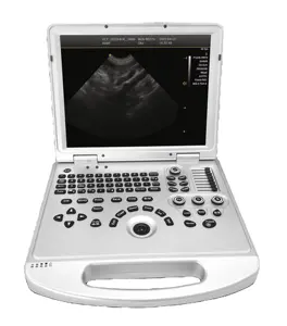 DMSU08 Veterinary Color Doppler Ultrasound System Laptop Type Ultrasound Examination Machine For Pet Hospital