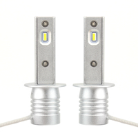 LANSEKO V10PS Ampoules de phares de voiture LED H1 H3 880 H7 H11 H4 avec puces CSP-4420 4000LM cuivre PCB 12V 24V pour phares de voiture LED