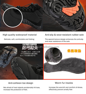 Zapatos planos de punta ancha, zapatos informales, pies, <span class=keywords><strong>descalzo</strong></span>, botas de invierno para hombres, nieve, zapatos de cinco dedos, descalzos - Product Image 4