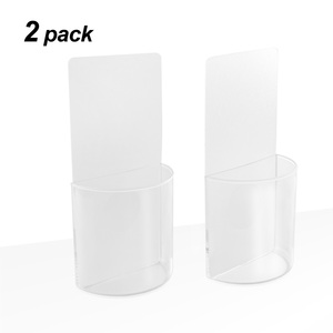 Có thể giặt pu gel trong suốt bán vòng tròn chủ bút, đa chức năng tổ chức cho điều khiển từ xa/Trang điểm bàn chải/văn phòng phẩm - Product Image 1