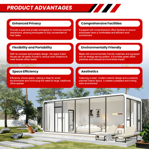 <span class=keywords><strong>Casa</strong></span> Modular Pequeña para Turismo en Parques Nacionales y Servicios de Proyectos de Paisajismo Comercial, <span class=keywords><strong>Casa</strong></span> Móvil Tipo Cabaña Apple - Product Image 6