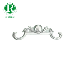 Moldura de Poliuretano Resistente a las Manchas OR-7444, Elegante Adorno Floral Decorativo para Exteriores y Villas - Product Image 1