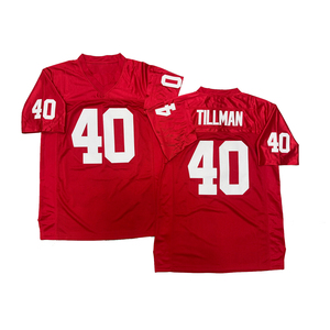 Maillot de rugby vintage pour homme, style cousu, 81 Anquan Boldin, 40 Pat <span class=keywords><strong>Tillman</strong></span>, tailles S-3XL, livraison rapide - Product Image 2