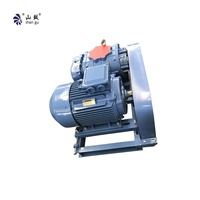 Blower Sentrifugal Turbo Ring Tekanan Tinggi Industri untuk Aerator AC Akuakultur 220V 50Hz Besi Cor Listrik