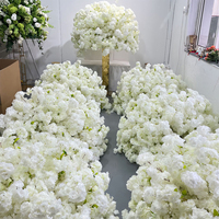 Boule de roses artificielles de 30/40/50/60/70 cm pour la décoration de mariage, boule de fleurs de cerisier pour l'arrangement de table et de porte-bougie