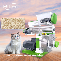 Machine de production de litière pour chat en tofu RICHI - Machine de fabrication de litière pour chat en tofu en acier inoxydable 304 entièrement automatique