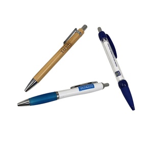 Bolígrafo Retráctil Personalizado al por Mayor con Logotipo, Empuñadura de Plástico y Goma, Ancho de Escritura de 0.5 mm, Económico - Product Image 2