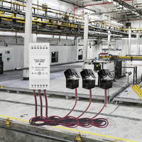 Módulo Medidor de Energía Trifásico de Cuatro Hilos Multicanal JSY-MK-333G con Comunicación RS485, Pantalla Digital, Precisión del 1.0%