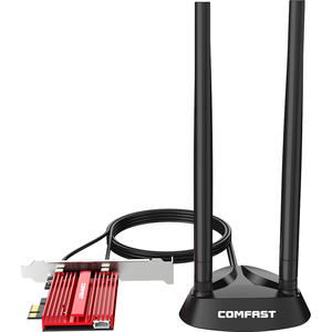 Comfast <span class=keywords><strong>Wifi</strong></span>ไดรเวอร์<span class=keywords><strong>AX200</strong></span> PLUS High Gain 2974Mbps <span class=keywords><strong>Wifi</strong></span> 6 802.11axเครือข่ายอะแดปเตอร์สำหรับเดสก์ท็อป - Product Image 4