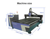 Routeur CNC ACCTEK 1325 pour le bois, machine de gravure sur bois 1300 x 2500 à vendre