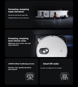 หุ่นยนต์ดูดฝุ่น Xiao <span class=keywords><strong>Mi</strong></span> 5 <span class=keywords><strong>Pro</strong></span> OV21CN ถูพื้นอัตโนมัติแบบออริจินอลในหนึ่งเดียวจากผู้จำหน่ายขายส่ง - Product Image 3