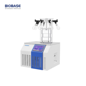 Lyophilisateur de paillasse BIOBASE à pompage sous vide haute performance et -60°C ° C -80 ° Machine de lyophilisation à température froide pour laboratoire - Product Image 1