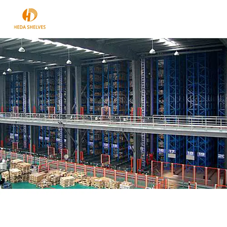 Sistem Pelacakan Penyimpanan Otomatis Kepadatan Tinggi Sytems/ASRS Automatic Racking