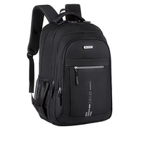 Sac à dos pour ordinateur portable de 15,6 pouces, imperméable, durable, en tissu Oxford, avec fermeture éclair, tendance, portable, pour étudiants, unisexe, pour les voyages