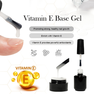 ICE NOVA Base Coat HEMA FREE French Nude Mocha Vitamina Camelia Fibra de vidrio Camuflaje Vino Goma Base Coat 10ml/1kg/5Kg/10kg - Product Image 2