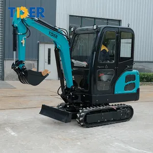 TDER เครื่องใหม่ 1.8 ตันรถขุดตีนตะขาบไฮดรอลิกขนาดเล็กของจีนโรงงาน Outlet รถขุดขนาดเล็กขนาดเล็กราคาถูกใหม่ - Product Image 1
