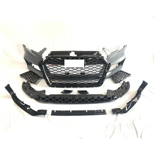 Pare-chocs avant de voiture de haute qualité avec grille et lèvre avant pour <span class=keywords><strong>AUDI</strong></span> <span class=keywords><strong>A3</strong></span> <span class=keywords><strong>RS3</strong></span> <span class=keywords><strong>2018</strong></span> 2019 - Product Image 1