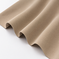 Tissu sergé fin élastique, mélange textile TR TC infroissable en vrac, idéal pour les blazers toutes saisons, les tenues de personnel et les pantalons