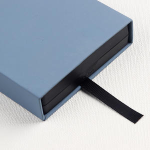 Boîtes à bijoux coulissantes personnalisées avec logo pour bracelets, colliers, bagues et boucles d'oreilles, emballage suspendu en film PE - Product Image 5