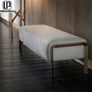 Factory Direct Sell Luxury Villa Modern Leather <b>Bedroom</b> Luxury for <b>Bedroom</b> Bed End <b>Stools</b> Bed End <b>Stools</b> - Product Image 1