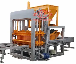 QT6-12 Beton Blok Bestrating Blok Maken Machine Prijs Hol Blok Machine Grijpende Baksteen Making Machine Made In China