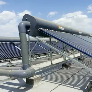 Einfach zu installieren des indirektes System Druck-Solar warmwasser bereiter Solarkollektor Warmwasser pumpen heizsystem