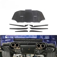 Diffuseur de pare-chocs arrière pour BMW E92 E93 M3, ailerons de pare-chocs arrière, garniture en fibre de carbone, 2009 - 2013