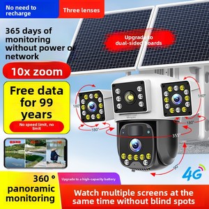 Home Security <b>Camera</b>-Wireless Battery-Powered Solar-Powered Outdoor <b>Camera</b> Remote Mobile Access <b>Night</b> <b>Vision</b> 360-Degree Coverage - Product Image 3