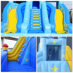 บ้านลมบลูสตาร์ บ้านลมในร่ม บ้านเด้งลม บ้านลมสำหรับเด็กเกรดเชิงพาณิชย์ - Product Image 4
