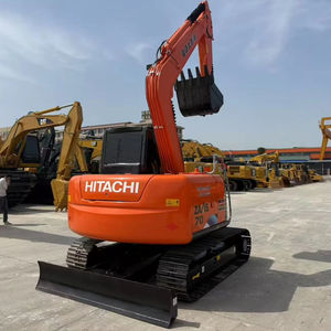 สภาพดีเยี่ยม มือสอง ใช้แล้ว 305.5e2 รถขุดไฮดรอลิกตีนตะขาบ HITACHI ZAXIS 70 เครื่องยนต์มอเตอร์ บุ้งกี๋ขนาด 0.53 เมตร - Product Image 5